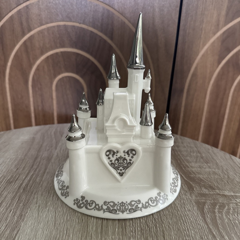 Disney Fairy Tale Weddings Fantasyland Castle Cake Topper Authentic